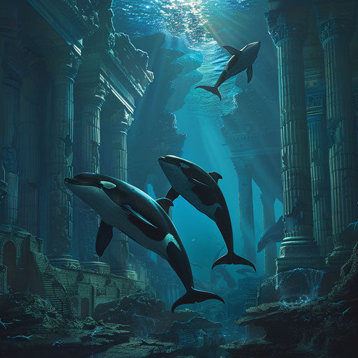 Orca Pod in Atlantis: Mystery of the Deep Seas