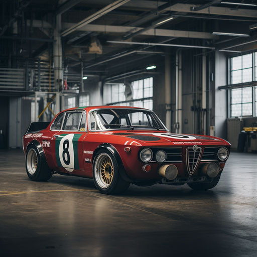 Classic Alfa Romeo Giulia Quadrifoglio Racecar