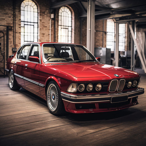 Classic 7 series Bright cherry red