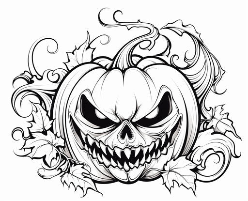 Halloween pumpkin coloring pages, captivating 31:25