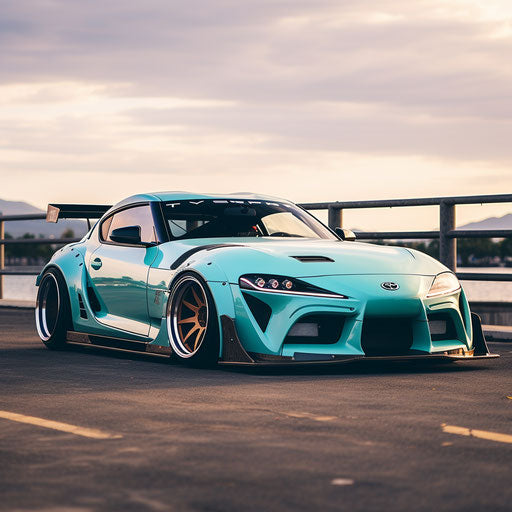 Seafoam blue mark 4 Supra