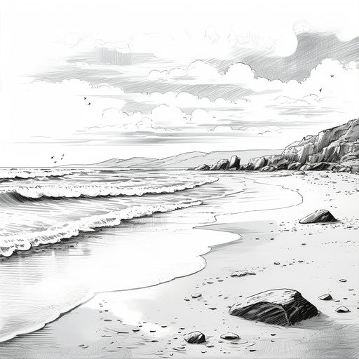 Clean and Sharp Beachscape