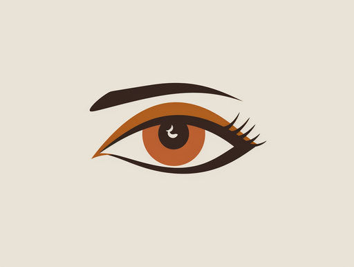 Vector eye logo - advertising and marketing design