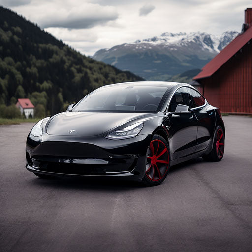 Restyling of the Tesla model 3