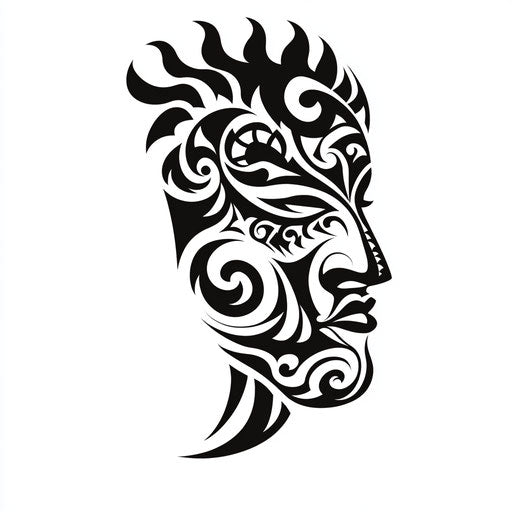 Unique Maori Face Tattoo Tattoo Drafts