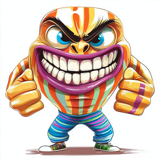 Versatile Boo Caricature Clipart Art Files for Professionals