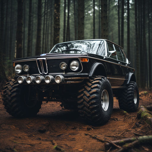BMW 7 Series classic Bigfoot tires