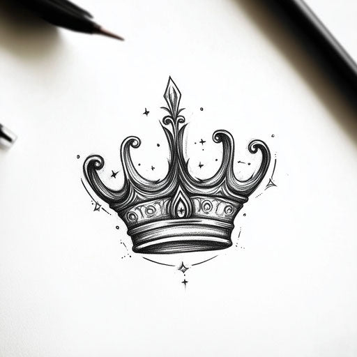 Minimalist crown with subtle details
