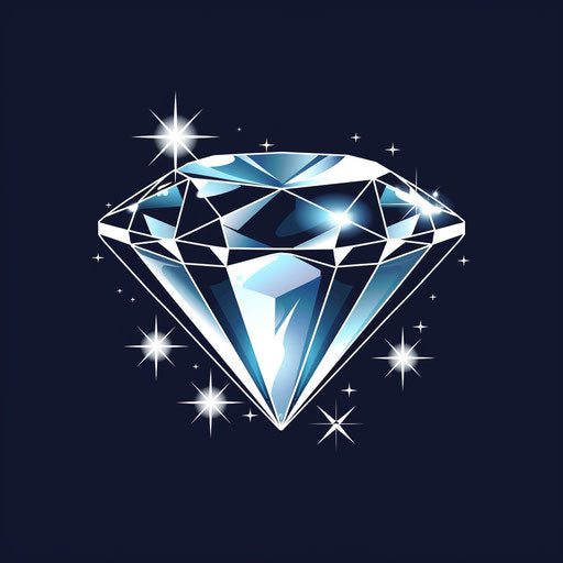 Sparkling diamond of luxury
