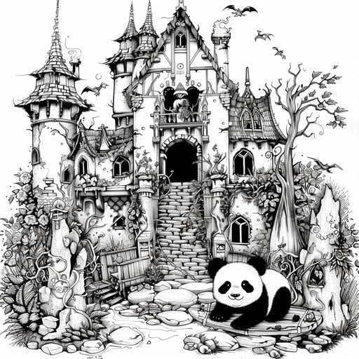 Unleash Creativity with Cute Panda Coloring Pages