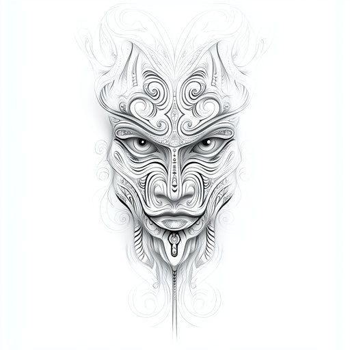 Maori Face Tattoo Tattoo Master Files
