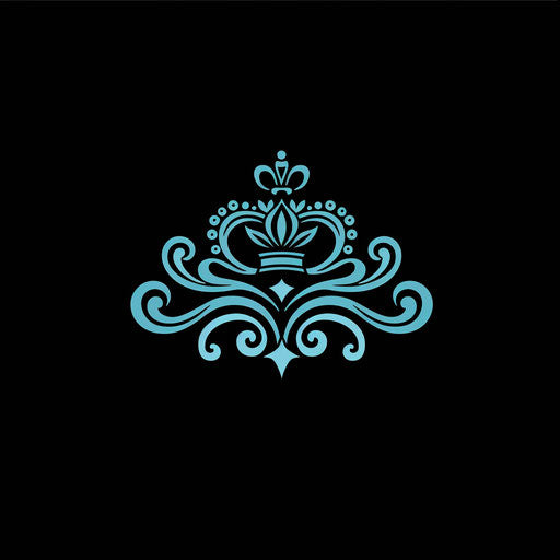 Crown emblem for business name