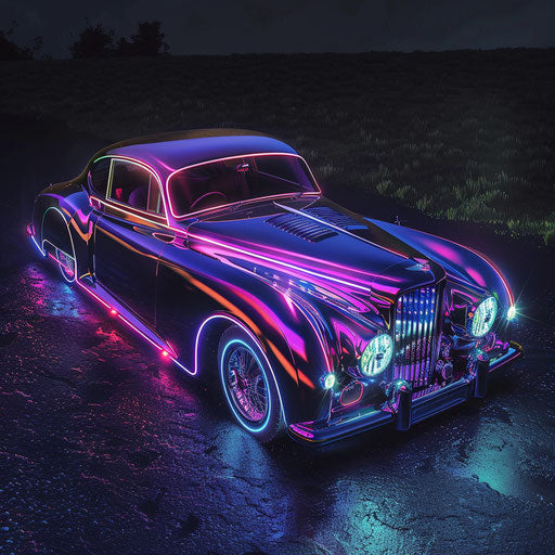 Retro-futuristic 1954 Bentley R Type Continental