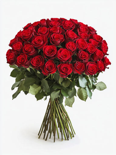 30 red roses bouquet, Valentine's Day-themed clipart