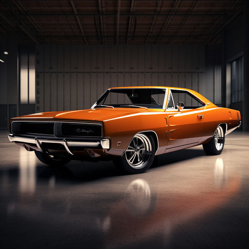 The Dodge Charger from 1968