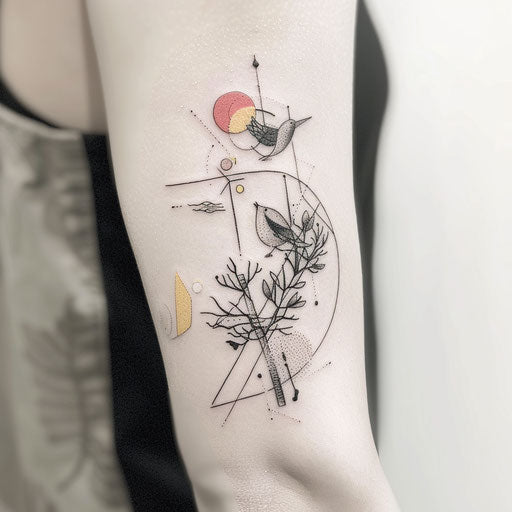 Fantastical Korean Tattoo Outlines