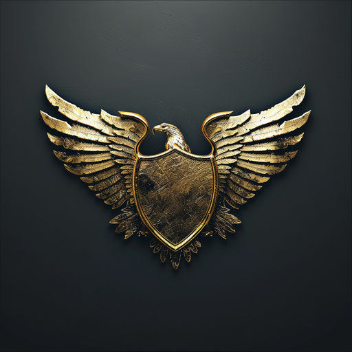 Iconic emblem of protection and freedom