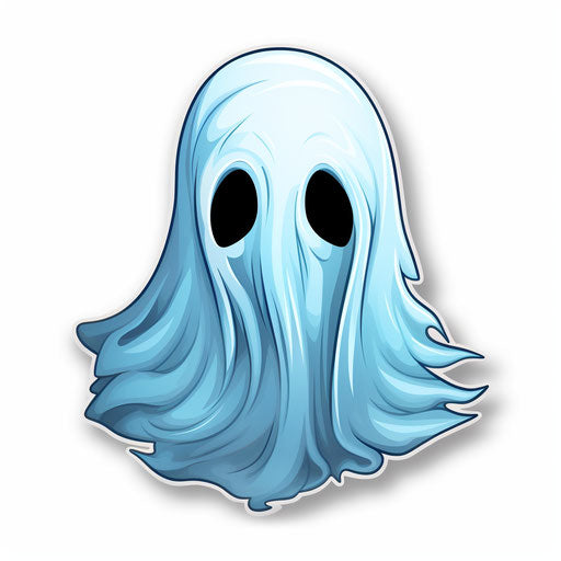 Vivid Ghost Tattoo Vector Art