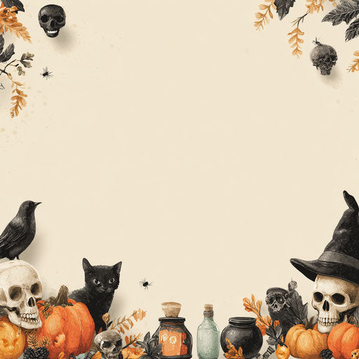 Festive and Spooky Halloween Party Invitation