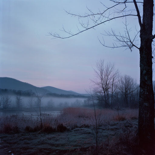 Catskill Mountains at dawn