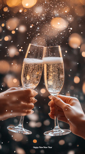 Vibrant Images On Happy New Year NYE Visuals