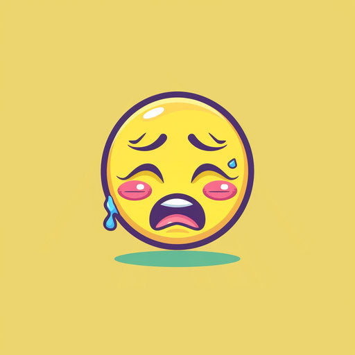 Modern sadness in emoji