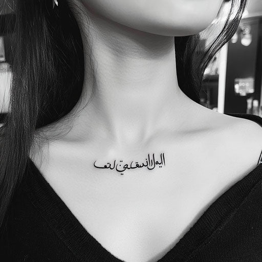 Illuminated Arabic Tattoo Tattoo Kit