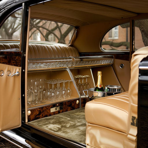 Luxury limousine Bentley R Type Continental 1954