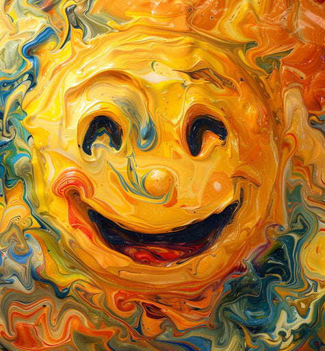 Exuberant smiling face of 27:29