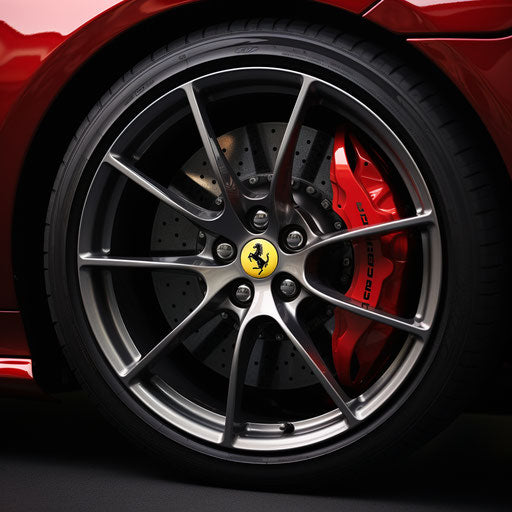 LaFerrari classic wire-spoke wheels