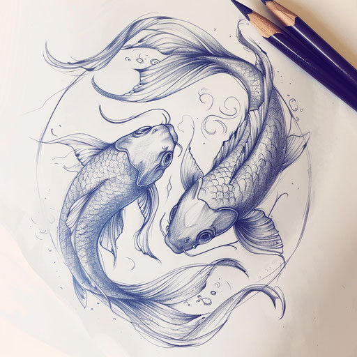 Fish Master Tattoo Designs