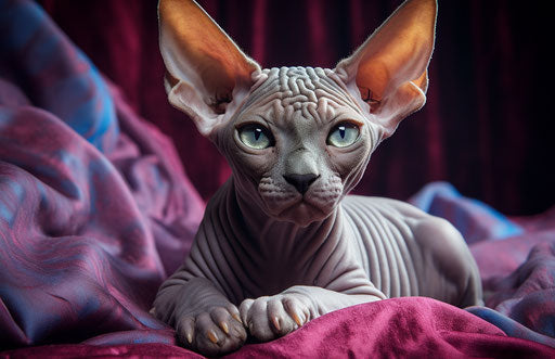 Gray sphynx cats for adoption at I Love Kittens
