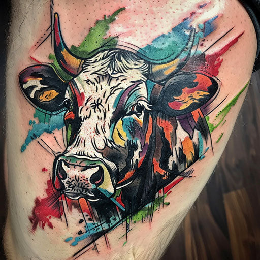 Cow Professional Tattoo Kit