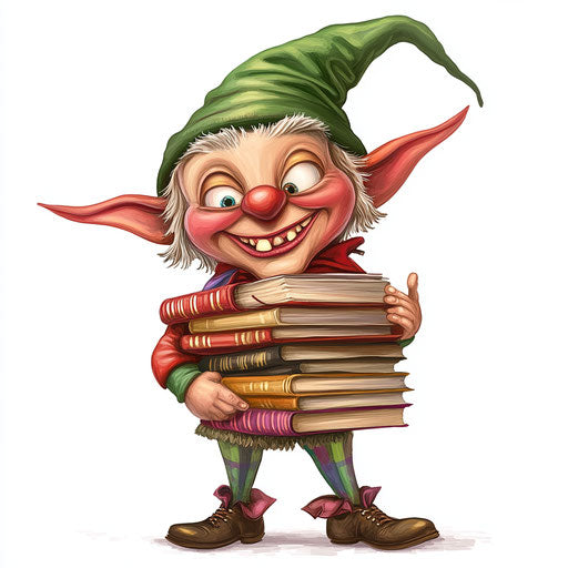 Ultimate Elf Caricature Clipart Resource for Creatives