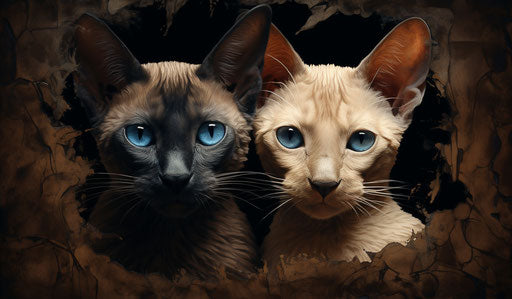 Siamese kittens and the art of kitten care