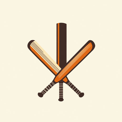 Minimalist Logo Templates: Cricket Logo