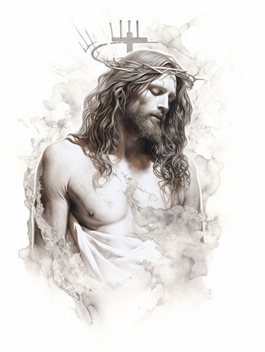 Cut out tattoos, silver and gray, chicano art, ambiance