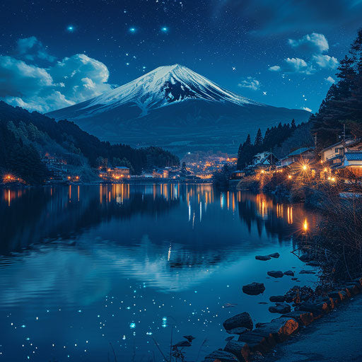 Mt. Fuji at night captured by a top photographer in 4k