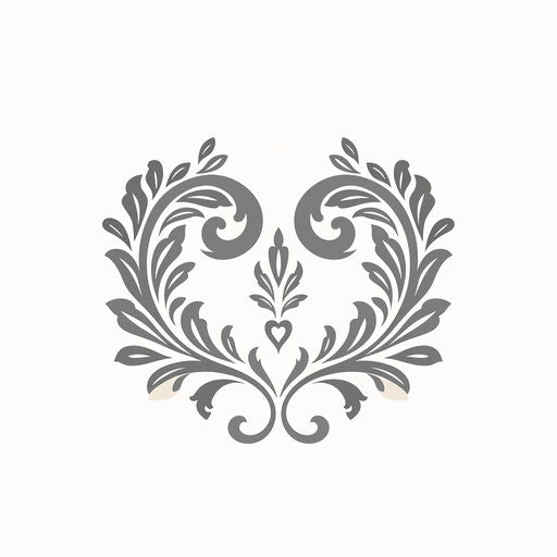 Classic digital marketing logo with elegant serif fonts and a white background