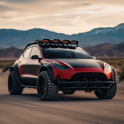 Tesla model y hot rod