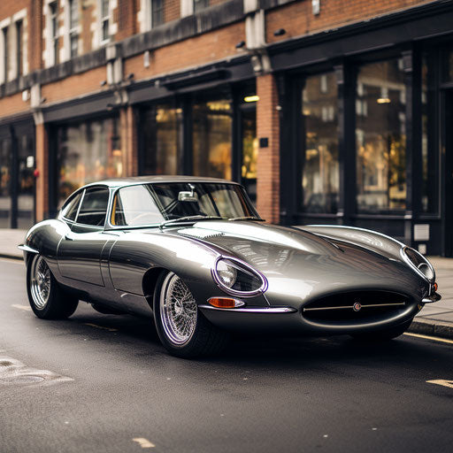 Jaguar e type car Sleeper