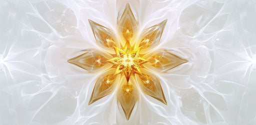 Yellow star with playful and elegant style