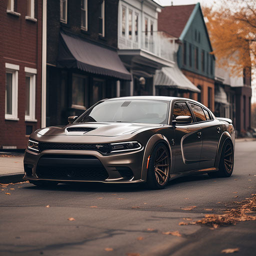 Dodge charger hellcat brown #5A4134