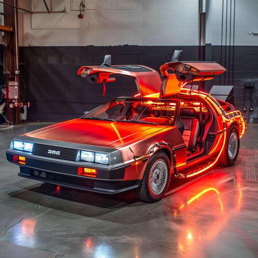 Modified 1981 DeLorean DMC-12 Fire Rescue Vehicle