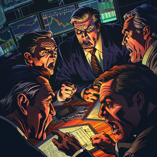 Intense trading negotiations in high-stakes deal