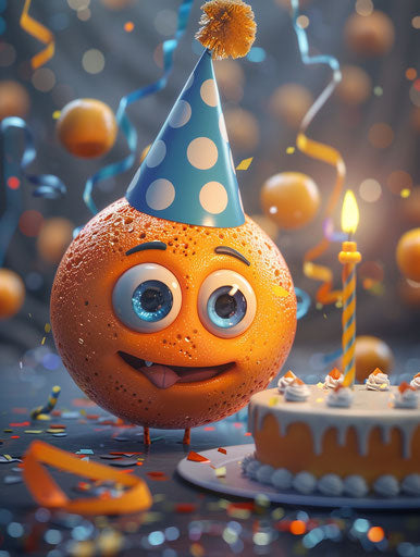 Joyful birthday celebration