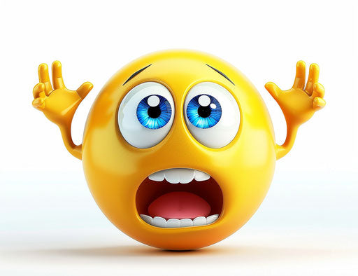 Scared emoji clipart