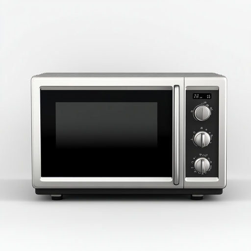 Realistic clipart of a microwave oven