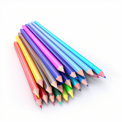 Pencil drawing in the style of Pastel Colors Art