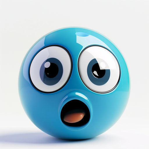 Express Yourself with Unique Shocked Emoji